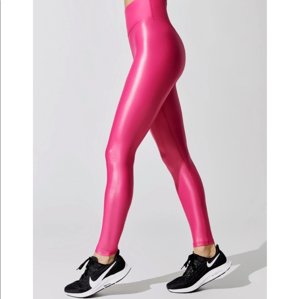 Carbon38 Shine Full Length Leggings in Takara
